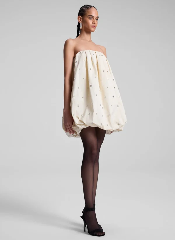 Women A.L.C. Dresses>Holly Strapless Embellished Mini Dress