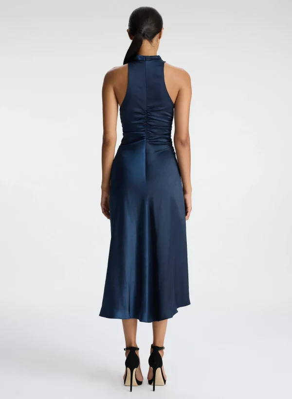 Women A.L.C. Dresses>Inez Satin Midi Dress