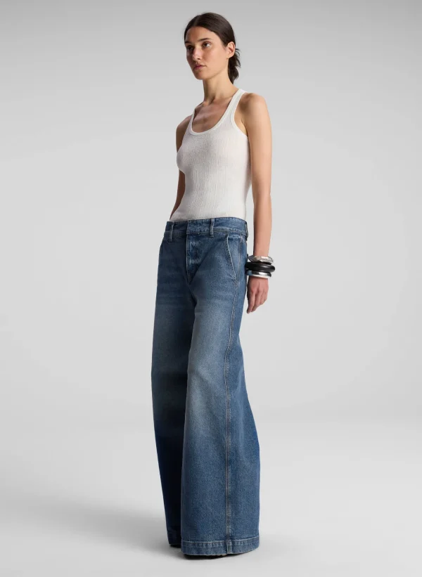 Women A.L.C. Tops>Iris Fine Cotton Knit Tank