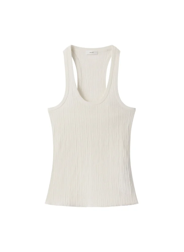 Women A.L.C. Tops>Iris Fine Cotton Knit Tank