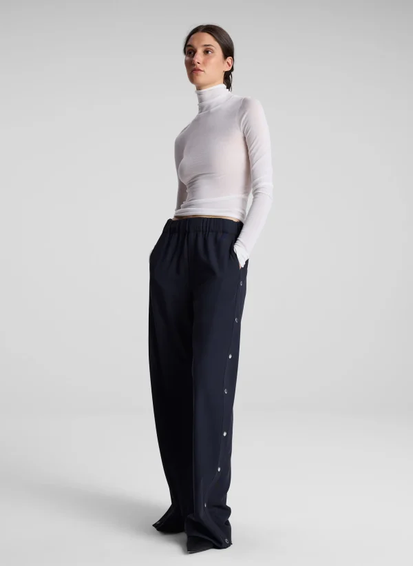 Women A.L.C. Bottoms>Jackson Snap Track Pant