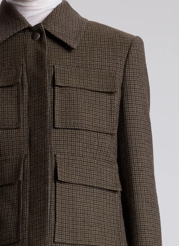 Women A.L.C. Jackets & Coats>Jamie Mini Houndstooth Jacket