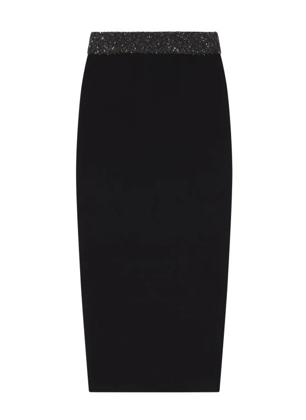 Women A.L.C. Knitwear | Bottoms>Jane Sequin Embellished Knit Midi Skirt