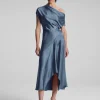 Women A.L.C. Dresses>Jasmine Satin Midi Dress