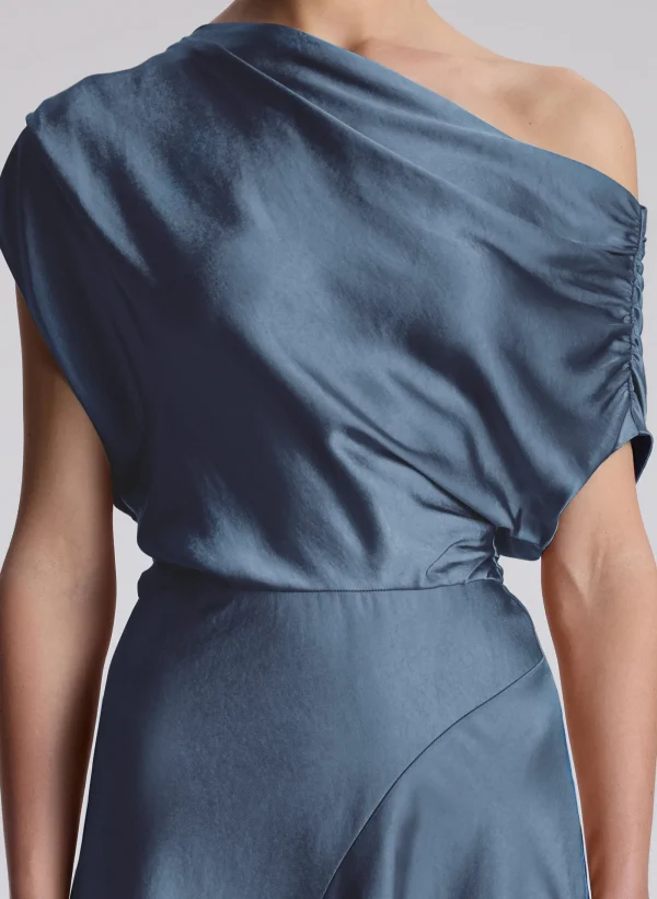 Women A.L.C. Dresses>Jasmine Satin Midi Dress
