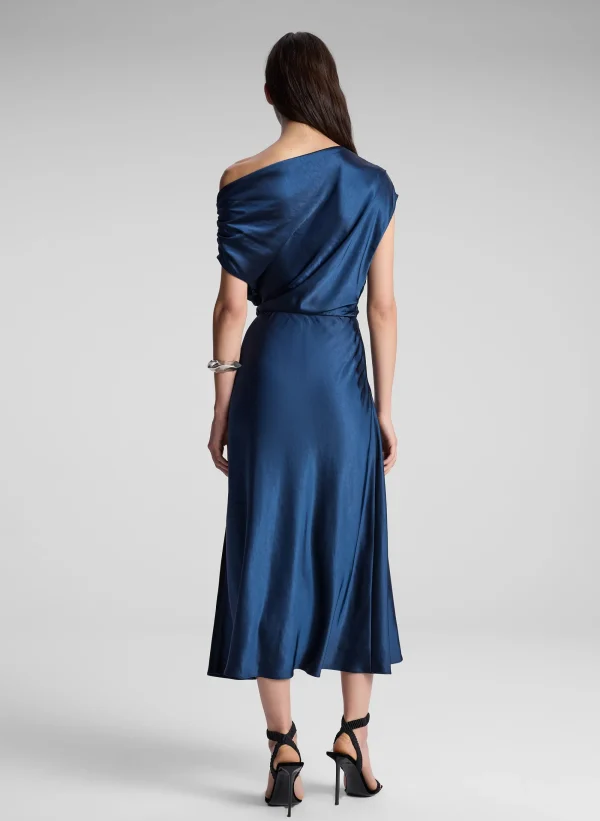 Women A.L.C. Dresses>Jasmine Satin Midi Dress
