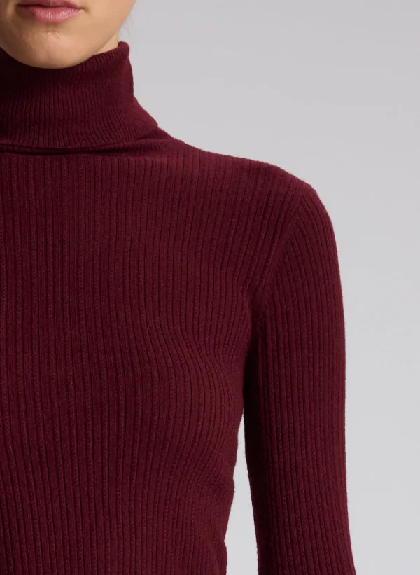 Women A.L.C. Tops | Knitwear>Jett Cable Knit Merino Turtleneck Top