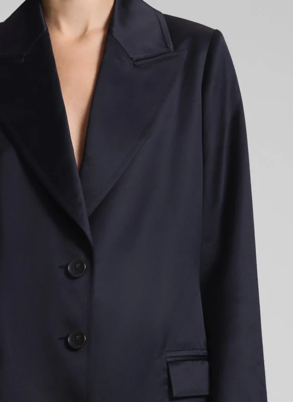 Women A.L.C. Jackets & Coats>Jude Satin Coat