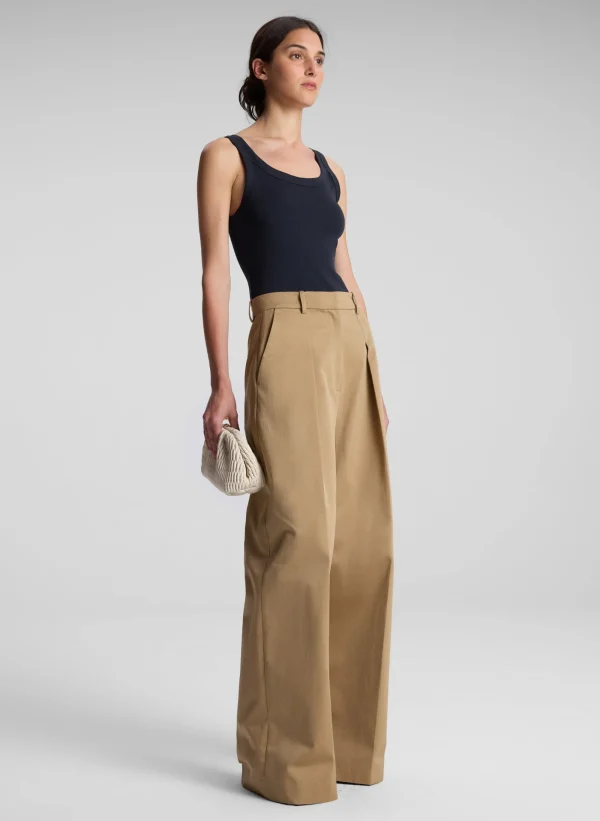 Women A.L.C. Tops | Knitwear>Kai Cotton Rib Tank