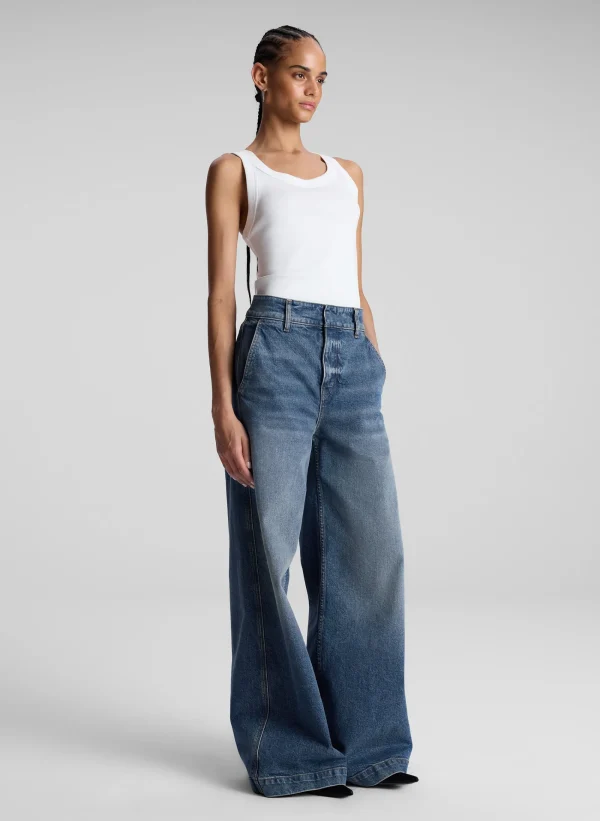 Women A.L.C. Tops | Tees & Tanks>Kai Cotton Rib Tank