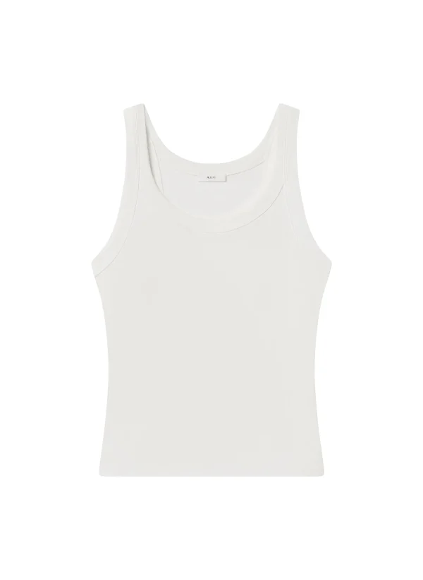 Women A.L.C. Tops | Tees & Tanks>Kai Cotton Rib Tank