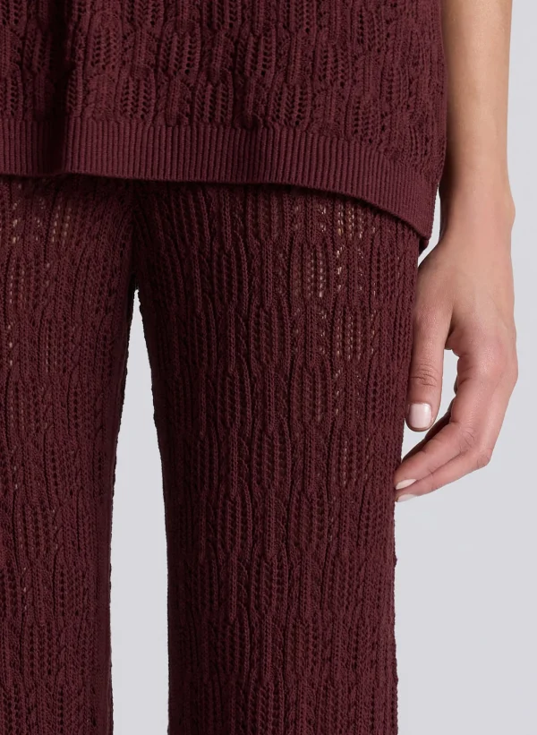 Women A.L.C. Bottoms>Keeley Pointelle Knit Pant
