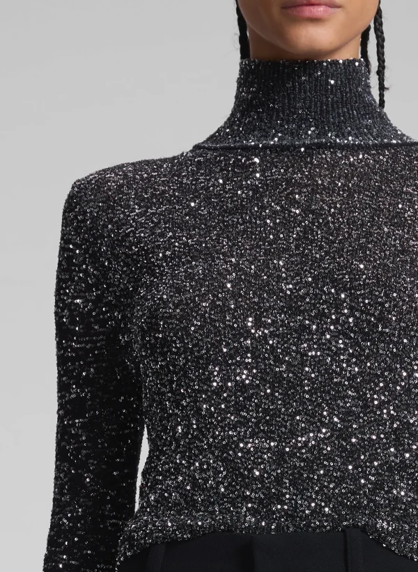 Women A.L.C. Tops | Knitwear>Kendall Sequin Embellished Top