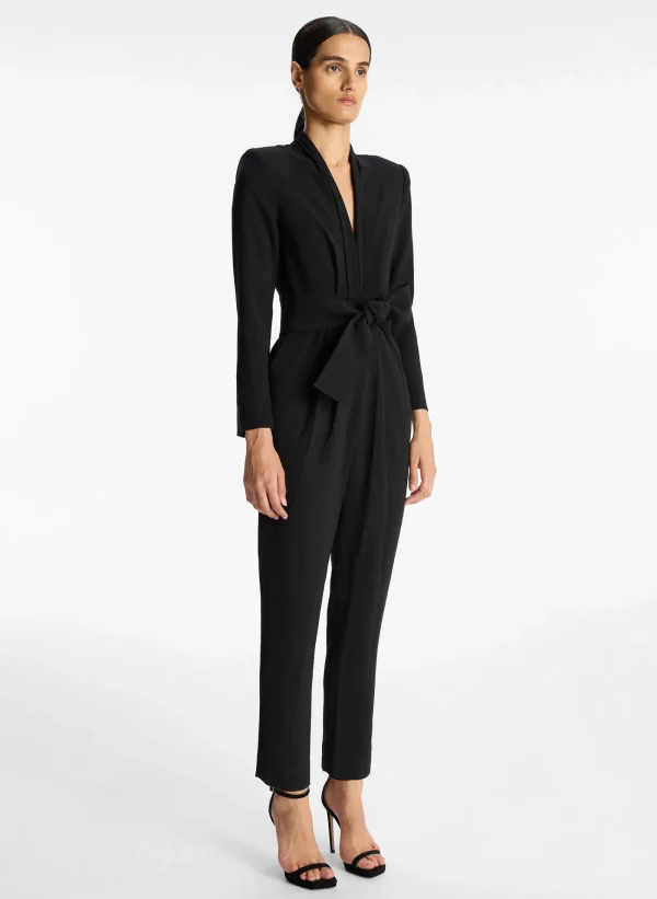 Women A.L.C. Bottoms | Jumpsuits>Kieran Crepe Jumpsuit