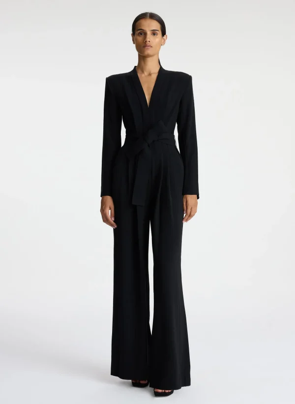 Women A.L.C. Bottoms | Jumpsuits>Kieran II Wide-Leg Jumpsuit