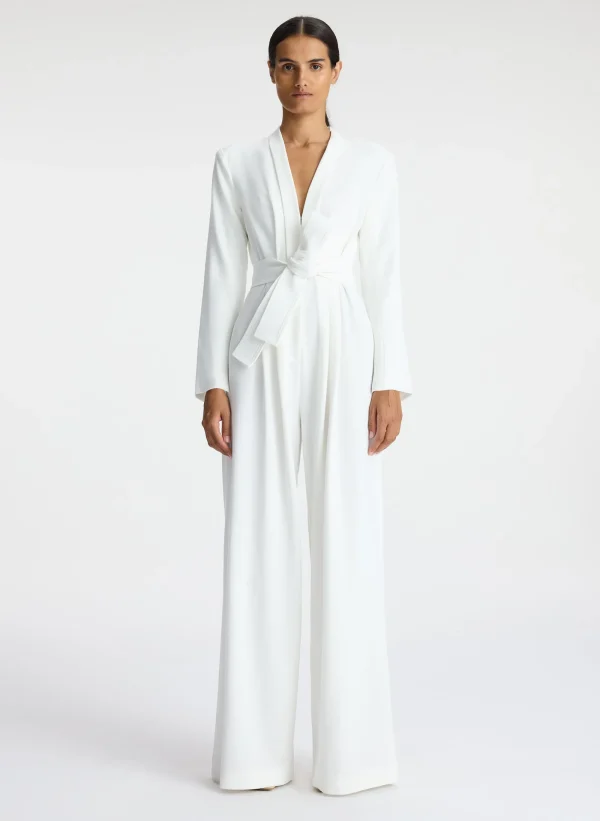 Women A.L.C. Bottoms | Jumpsuits>Kieran II Wide-Leg Jumpsuit