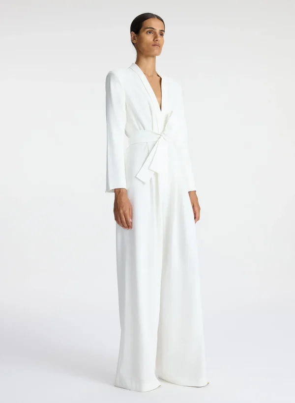 Women A.L.C. Bottoms | Jumpsuits>Kieran II Wide-Leg Jumpsuit