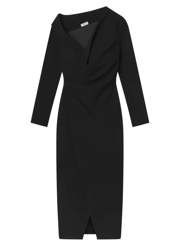 Women A.L.C. Dresses>Kylah Asymmetric Midi Dress