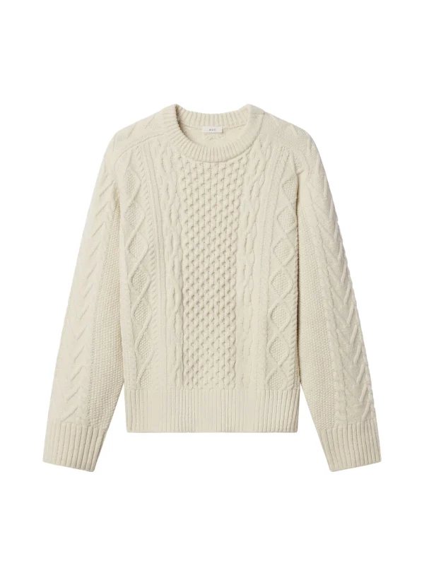Women A.L.C. Tops | Sweaters>Kyra Merino Cable Knit Sweater