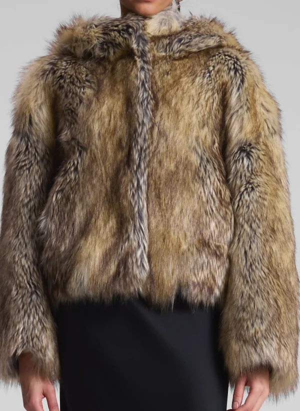Women A.L.C. Jackets & Coats>Lex Faux Fur Jacket