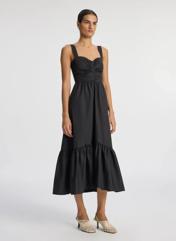 Women A.L.C. Dresses>Lilah II Cotton Midi Dress