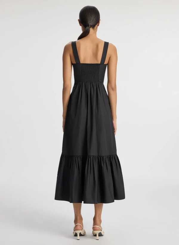 Women A.L.C. Dresses>Lilah II Cotton Midi Dress