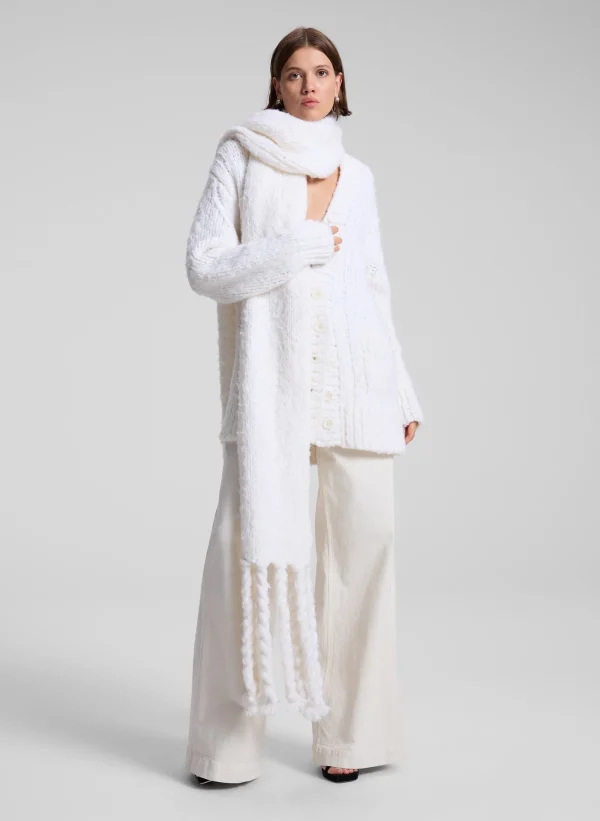 Women A.L.C. Accessories | Scarves>Lily Cashmere Silk Oversized Scarf
