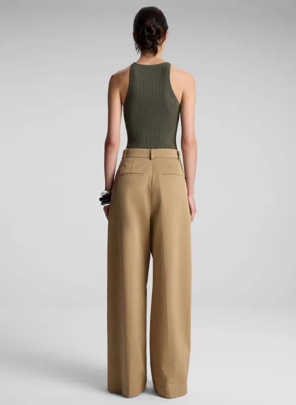 Women A.L.C. Tops>Lucy Ribbed Bodysuit