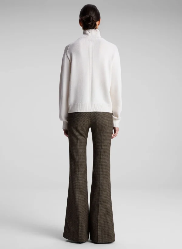 Women A.L.C. Bottoms>Maizie Mini Houndstooth Pant