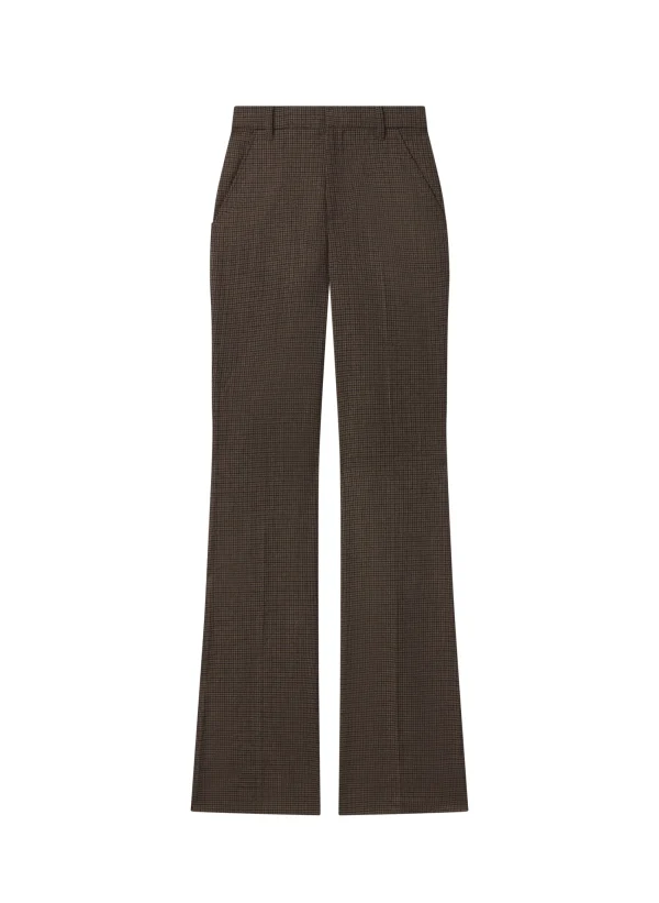 Women A.L.C. Bottoms>Maizie Mini Houndstooth Pant