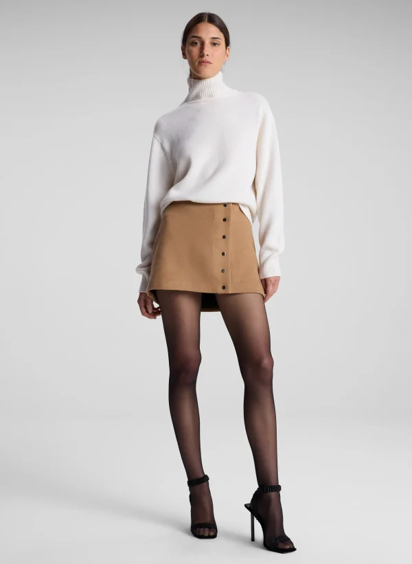 Women A.L.C. Bottoms | Skirts>May Wool Cashmere Mini Skirt