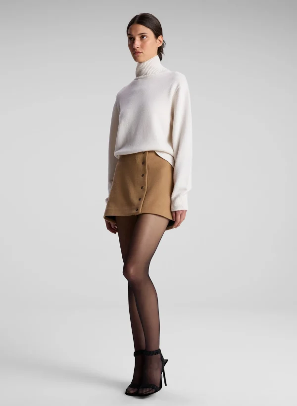 Women A.L.C. Bottoms | Skirts>May Wool Cashmere Mini Skirt