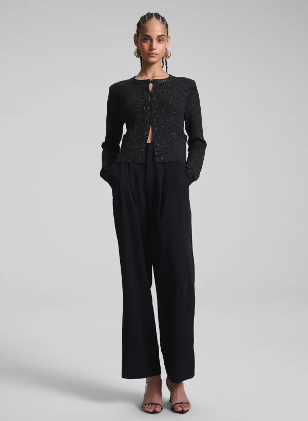 Women A.L.C. Tops | Sweaters>Meg Sequin Embellished Cardigan