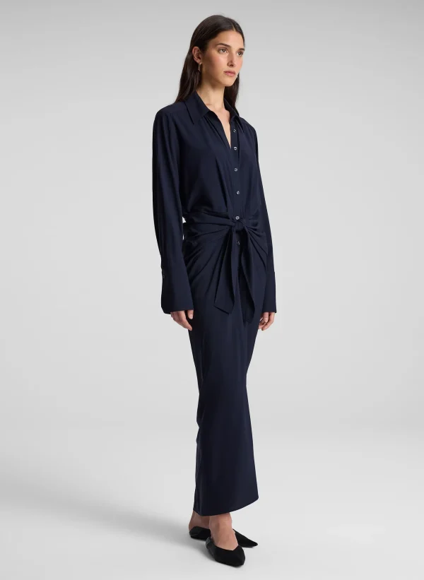 Women A.L.C. Dresses>Mila Maxi Shirtdress