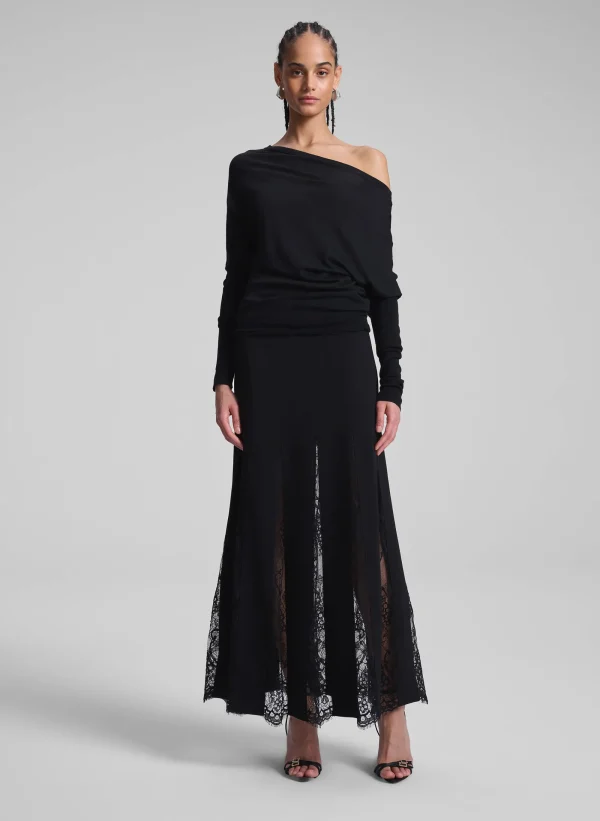 Women A.L.C. Bottoms | Skirts>Mira Lace Midi Skirt