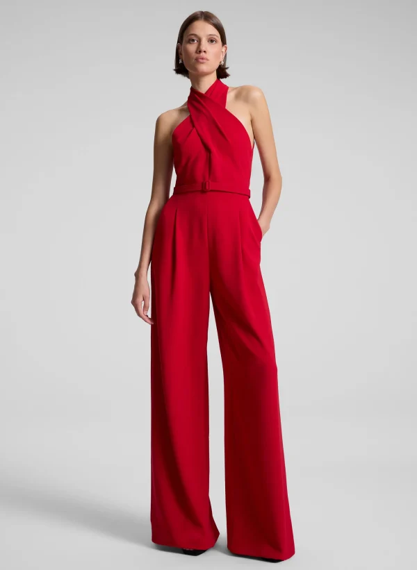 Women A.L.C. Bottoms | Jumpsuits>Murphy II Wide Leg Jumpsuit