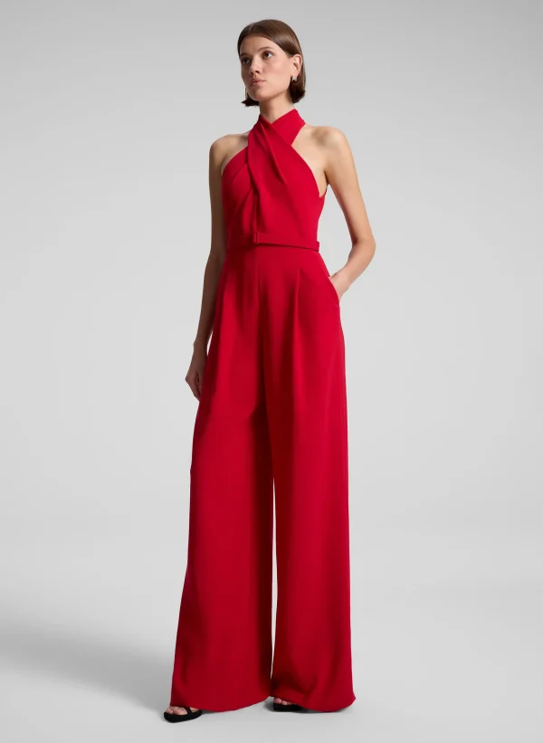 Women A.L.C. Bottoms | Jumpsuits>Murphy II Wide Leg Jumpsuit