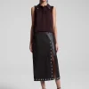 Women A.L.C. Bottoms | Skirts>Naomi Studded Leather Midi Skirt