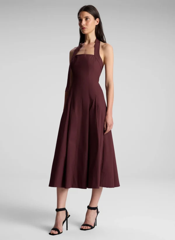 Women A.L.C. Dresses>Natalie Halter Midi Dress