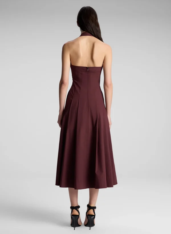 Women A.L.C. Dresses>Natalie Halter Midi Dress
