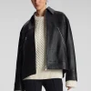 Women A.L.C. Jackets & Coats>Olive Leather Jacket