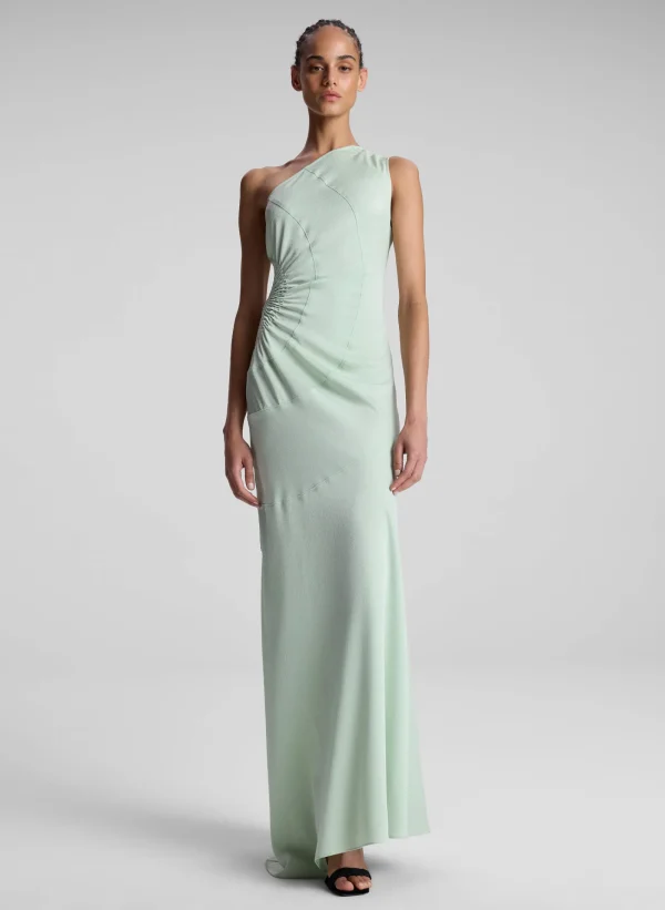 Women A.L.C. Dresses>Paige One Shoulder Maxi Dress