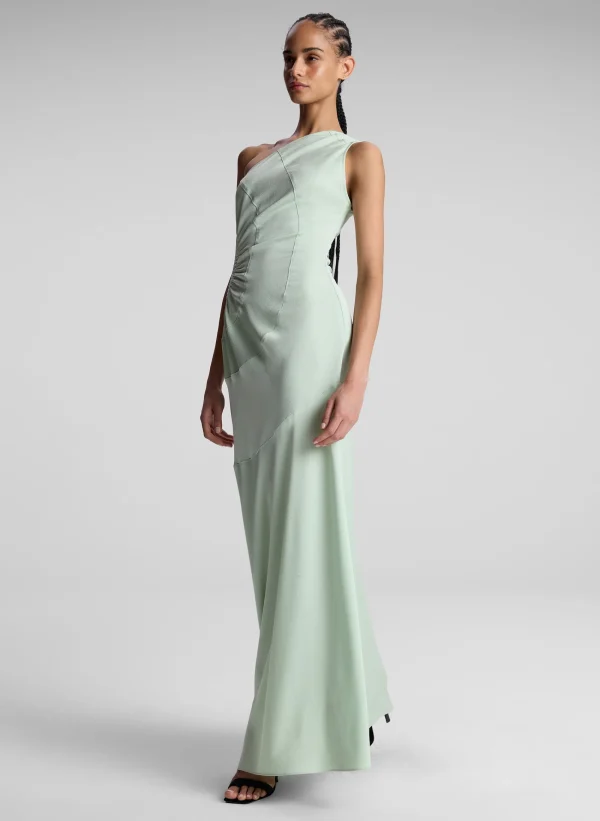 Women A.L.C. Dresses>Paige One Shoulder Maxi Dress