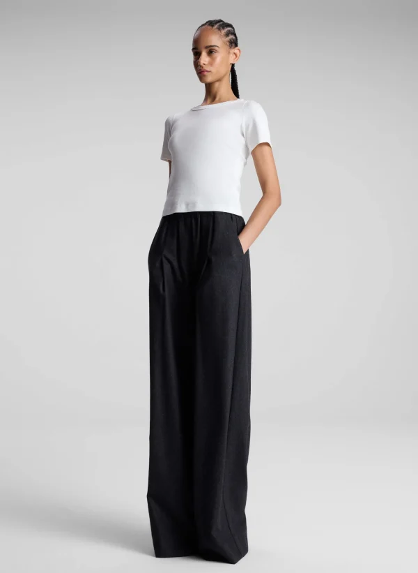 Women A.L.C. Tops | Tees & Tanks>Paloma Cotton Rib Baby Tee