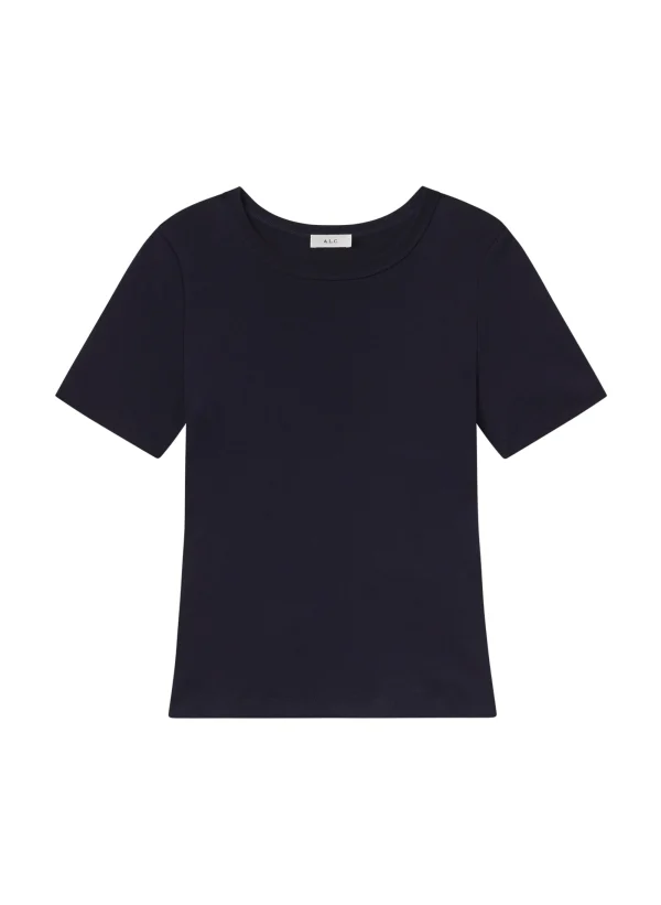 Women A.L.C. Tops | Tees & Tanks>Paloma Cotton Rib Baby Tee