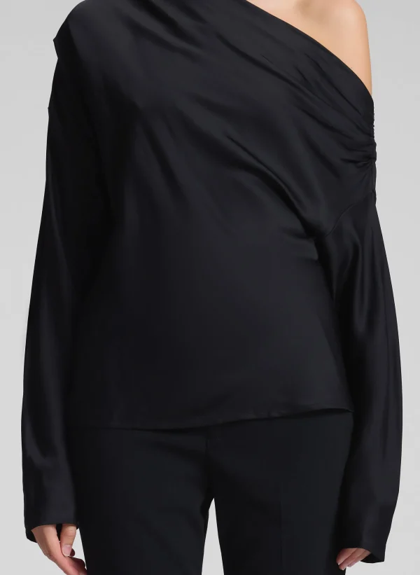 Women A.L.C. Tops>Piper Satin Top