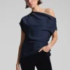 Women A.L.C. Tops>Poppy Satin Top