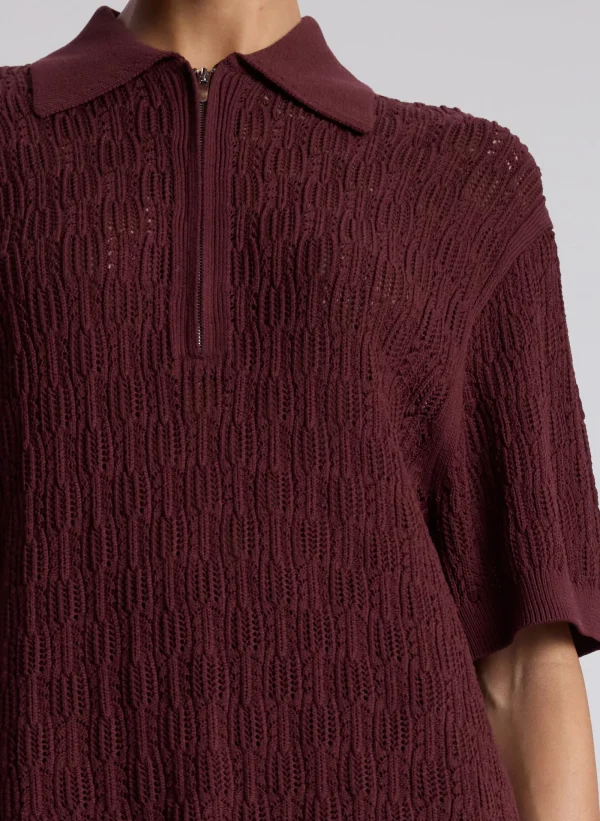 Women A.L.C. Tops | Knitwear>Reed Pointelle Knit Top