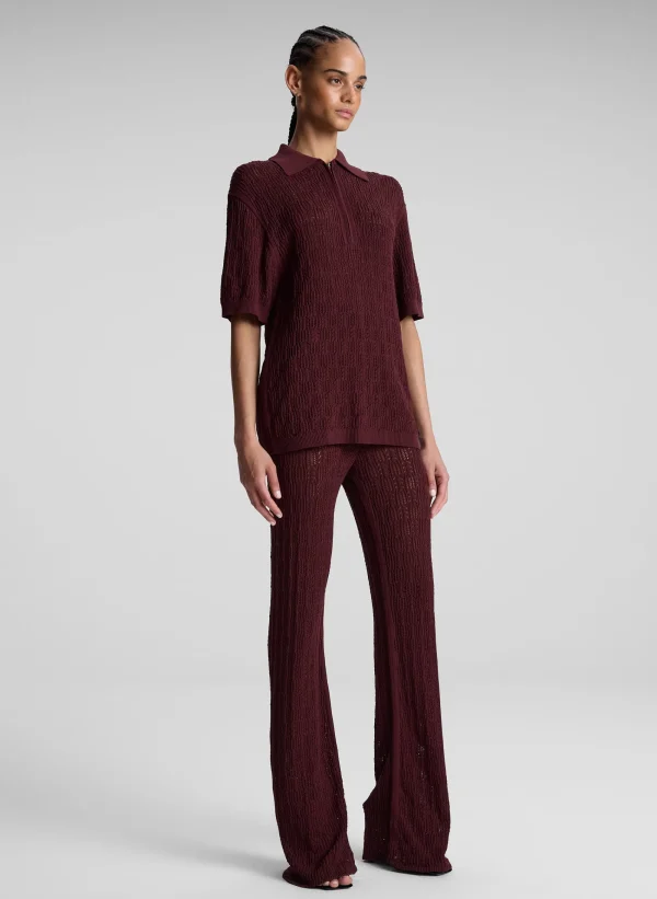 Women A.L.C. Tops | Knitwear>Reed Pointelle Knit Top