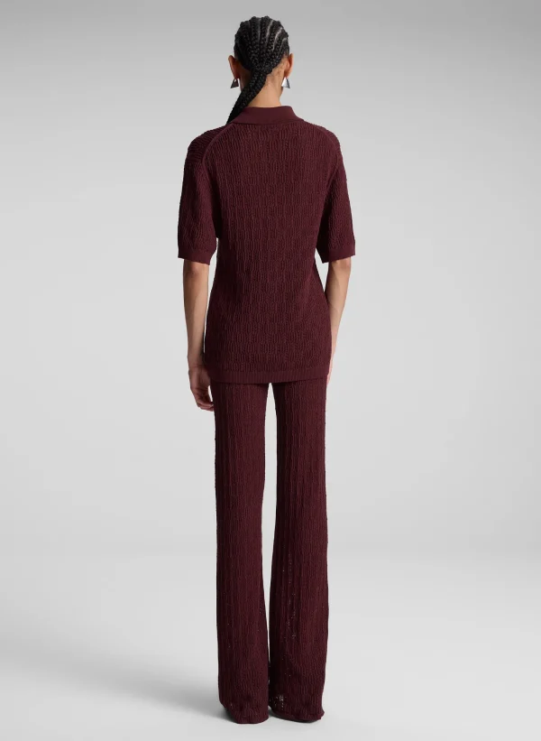 Women A.L.C. Tops | Knitwear>Reed Pointelle Knit Top